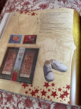 Libro sellos España y Andorra 2009 con sellos