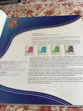 Libro sellos España y Andorra 2011 con sellos