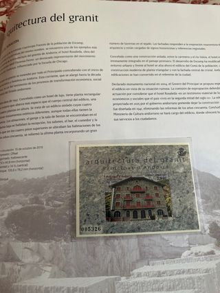 Libro sellos España y Andorra 2015 con sellos
