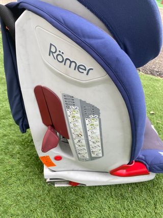 SILLA DE COCHE RÖMER: ISOFIX y TOP TEHER