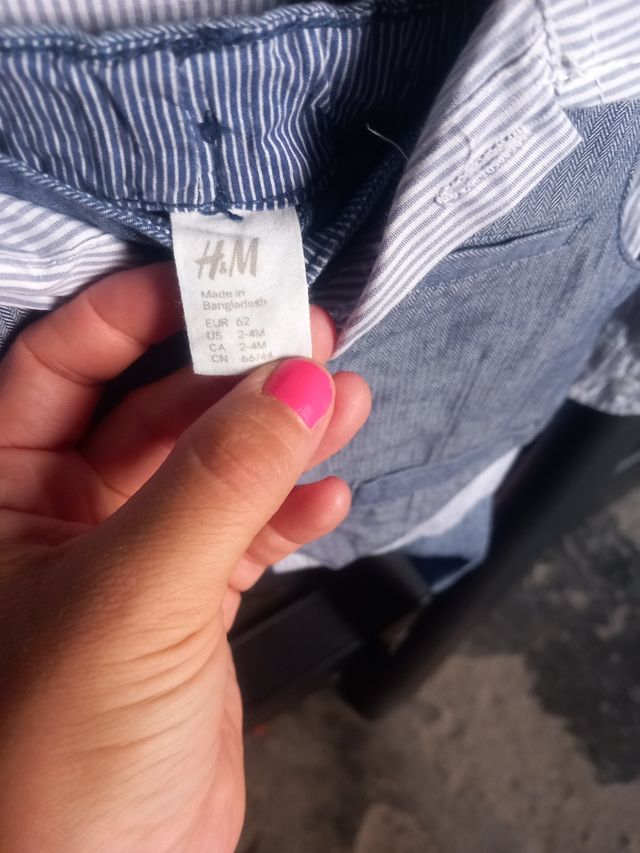 Traje bebé completo 3 piezas