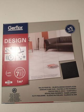 1 caja de Suelo Vinílico adhesivo 305x305 mm