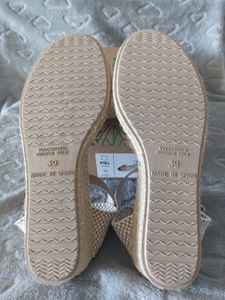 Sandalias cuña multicolor senda road 39