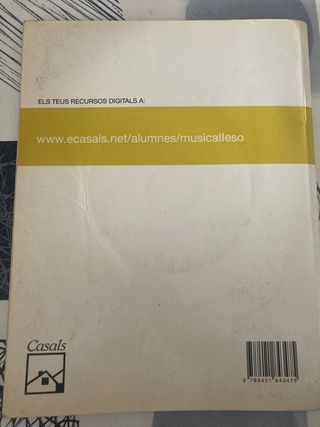 Llibre de música- 2 eso Tempo