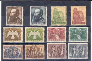 Portugal 1951 año completo sellos