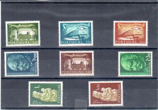 Portugal 1956 año completo sellos