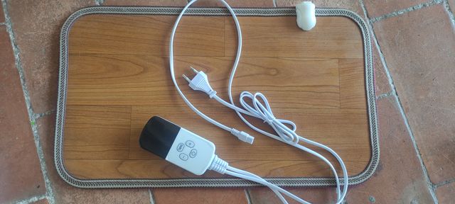 Alfombra calefactada para pies