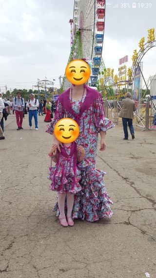 Trajes de flamenca madre e hija