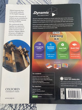 Dynamic 4 Workbook oxford