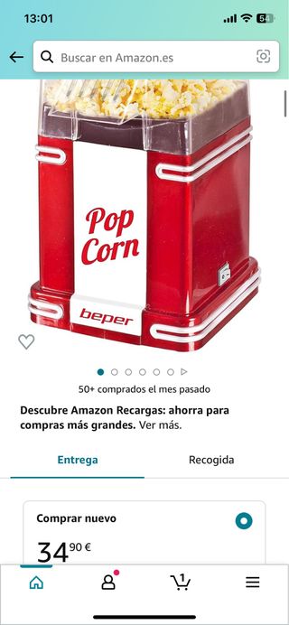 palomitera nueva