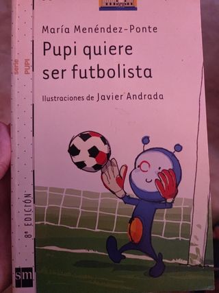 Pupi quiere ser futbolista
