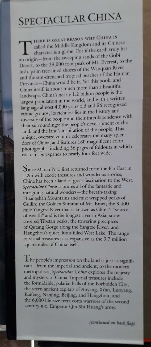 Spectacular China