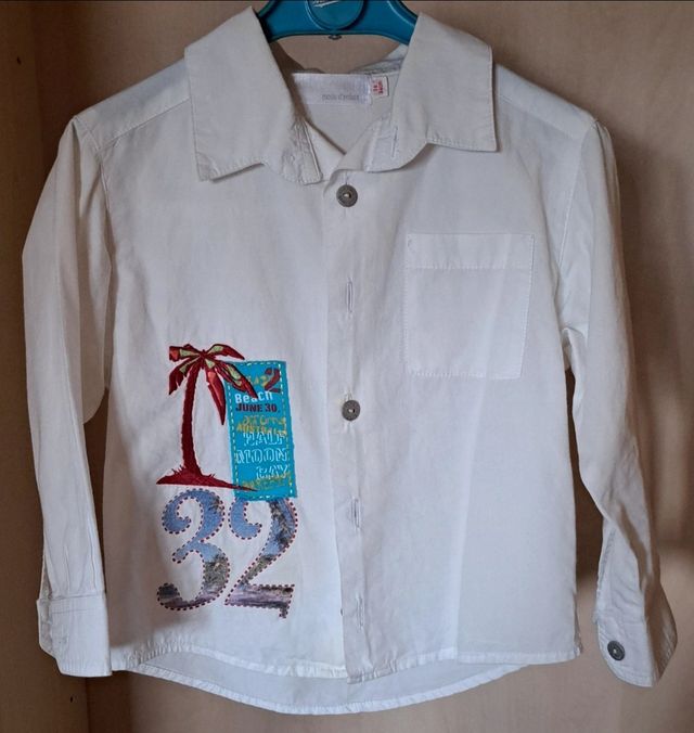COMPLETO bermudajeans/camicia 3aaCLAYEUX
