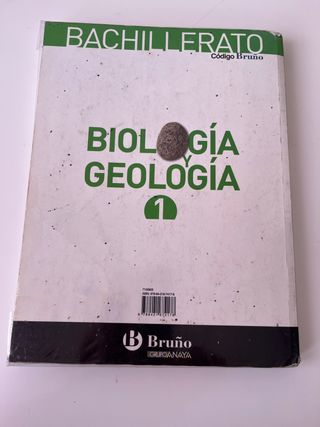 Biología y geología 1º Bachillerato Bruño