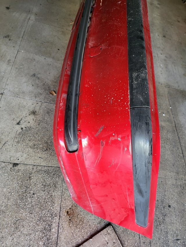 paragolpes e46 con tapa para bola original