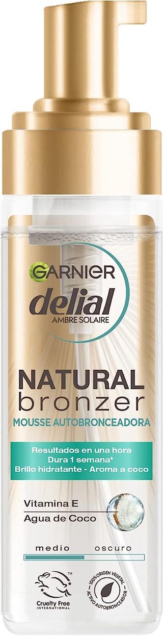 Garnier Delial Mousse Autobronceadora 200ml
