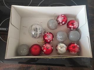 REBAJADO Arbol navideño con decoración de 120cms