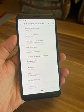 Google pixel 3a XL