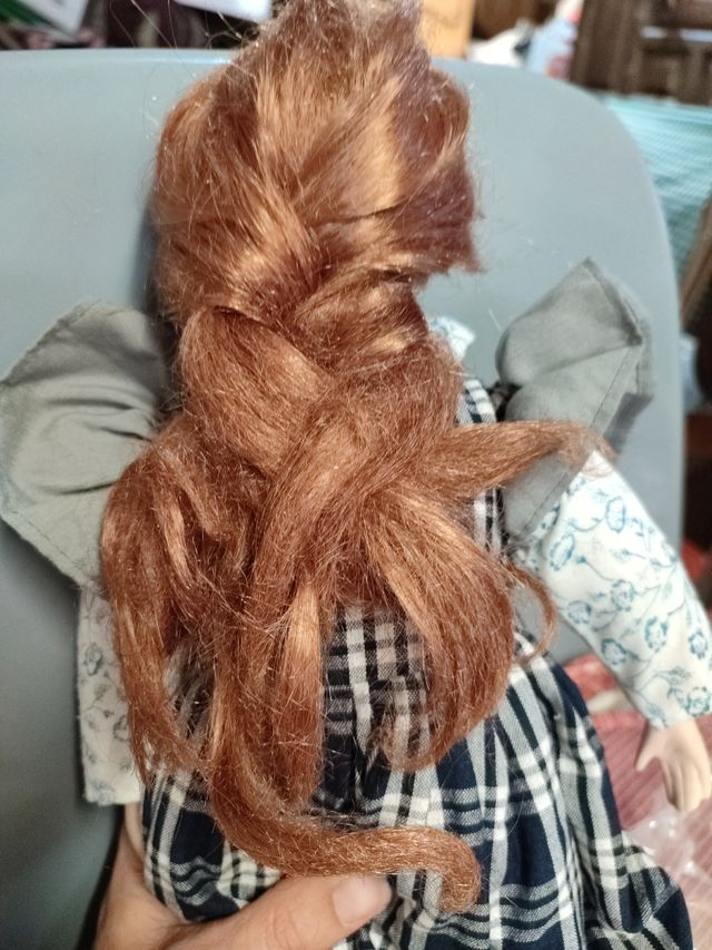 Muñeca antigua porcelana