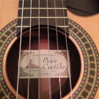 Guitarra caja estrecha Paco Castillo 234TE