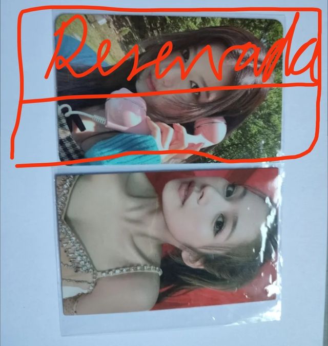 Twice photocards Sana