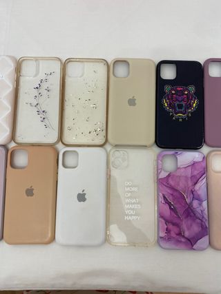 Lote fundas Iphone 11