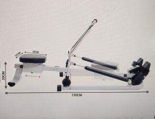 ISE máquina de Remo plegable fitness