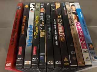 90 DVDs películas