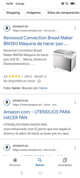 Horno robot nuevo para hacer todo tipo de pan,