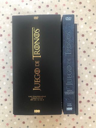 DVD Juego de tronos T 1 a 6