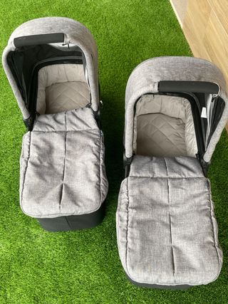 Capazos carro gemelar Niu