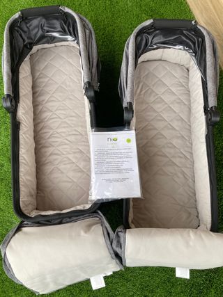 Capazos carro gemelar Niu