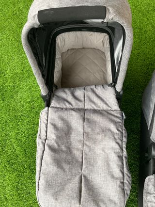 Capazos carro gemelar Niu