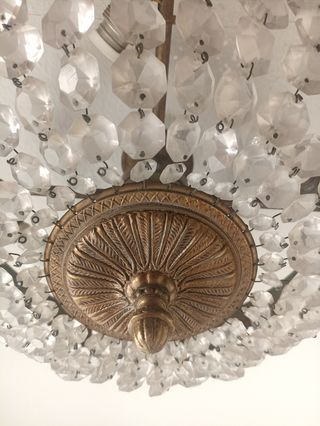 Lamparas lágrimas de cristal