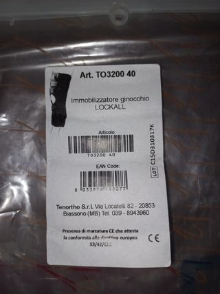 IMMOBILIZZATORE GINOCCHIO ART TO3200 40