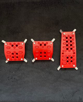 Cubre Pedales Deportivos Color Rojo