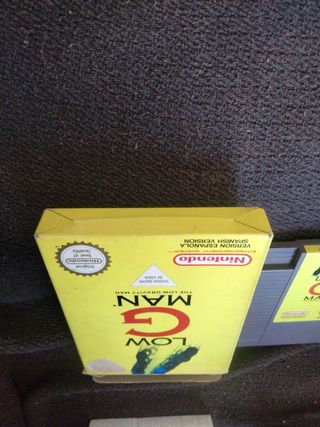 Low g man Nintendo nes