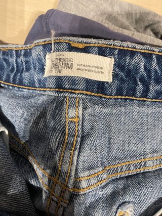 Falda tejana de Zara talla M