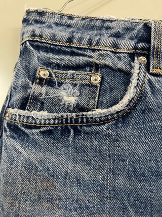 Falda tejana de Zara talla M
