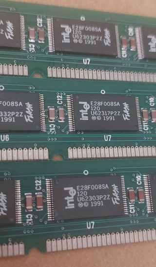 Memorias intel 4mb 80 contactos