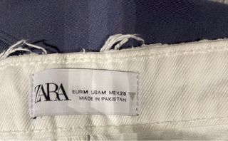 Falda tejana de Zara, talla M