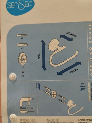 Porta rolos de papel higiénico