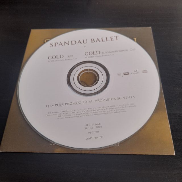 Spandau Ballet – Gold