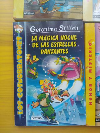 Libros Geronimo Stilton. UNIDAD a 8€.