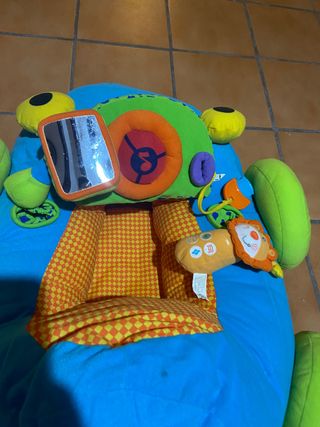 Coche asiento de juegos acolchado para bebe