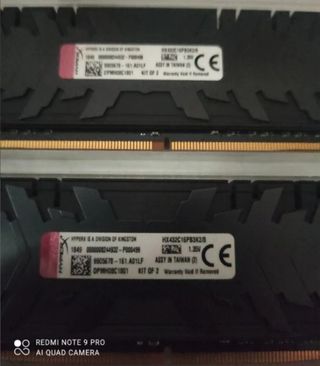 Kingston Hyperx Predator 8GB DDR4 3200MHZ PC-256