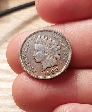 Moneda Estados Unidos One Cent 1903