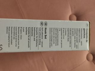 Conjunto de 3 ganchos