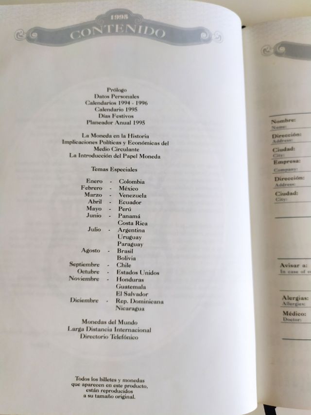 Agenda - La moneda en América