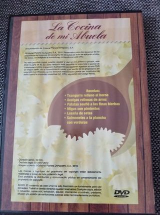 DVDs "La cocina de mi abuela"